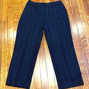 Ann Klein cropped pants trousers size 4